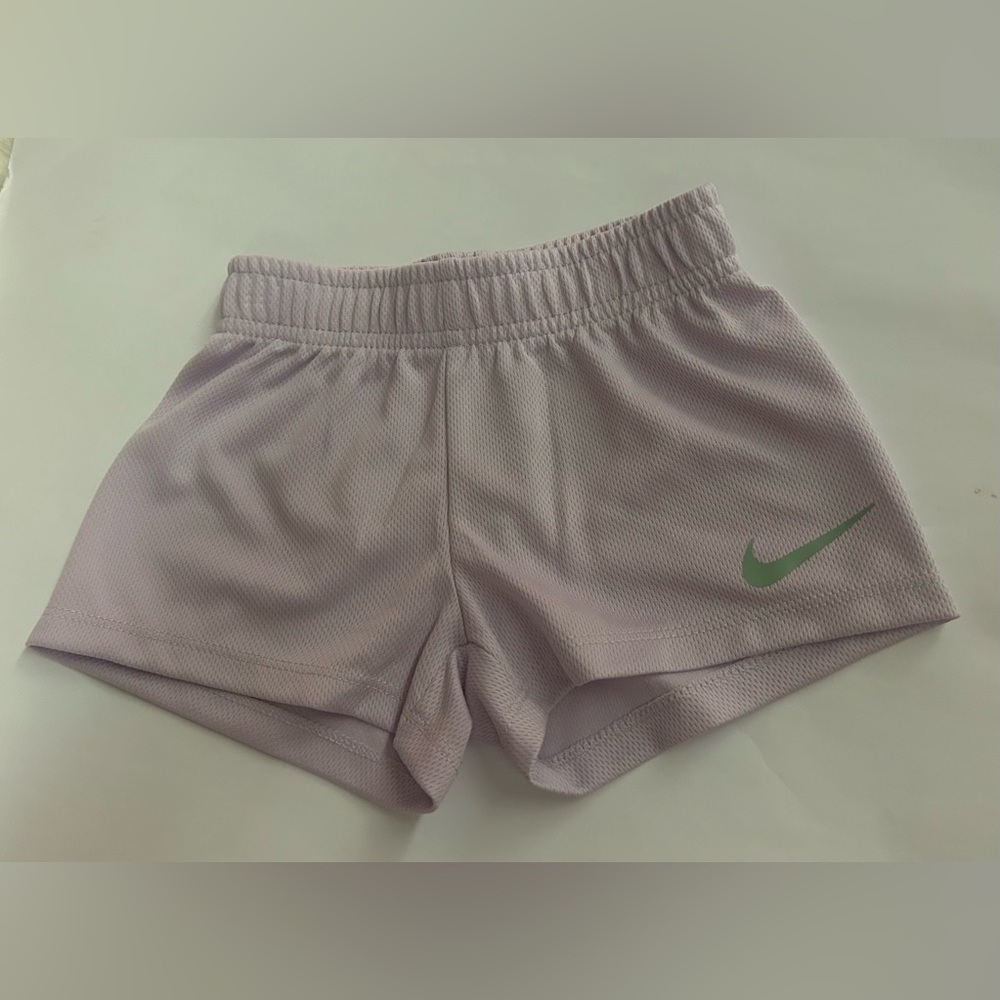 New Nike Lavender Baby Shorts size 18M Nike Swoosh made in Vietnam